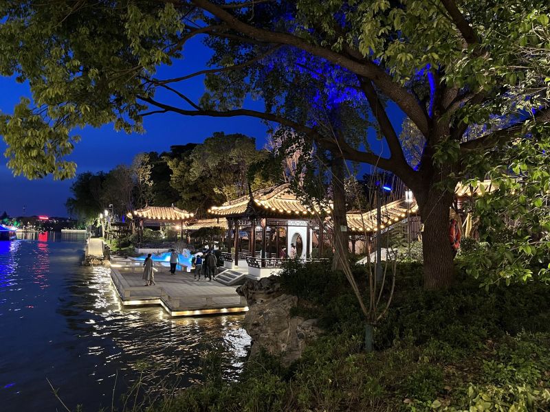 古運河城區段綜合整治示范段（揚州閘-解放橋）整治工程